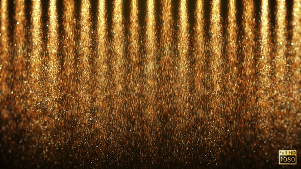 Gold Sparkling Background