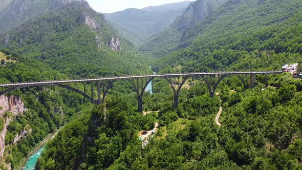 Djurdjevica Bridge Over the Tara River