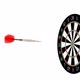 Rotating Dart Arrow Hitting Center of the Target Dartboard Slow Motion - VideoHive Item for Sale