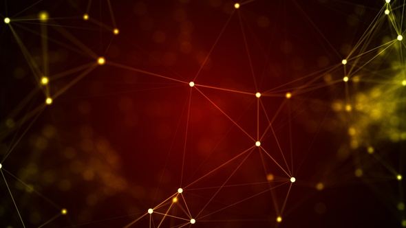 Red And Yellow Plexus Background alt