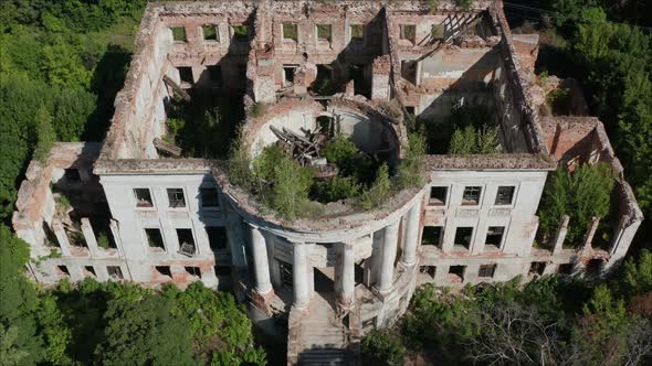 Abandoned Manor. Manor GolitsynThe Perishing Estate of Princes Golitsyn-Prozorovsky, Located in the