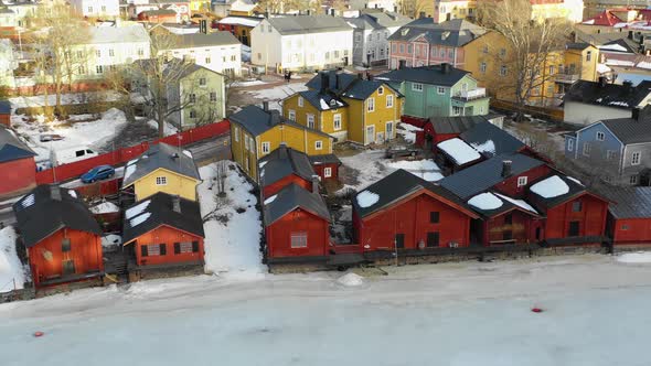 Wooden Houses in Porvoo