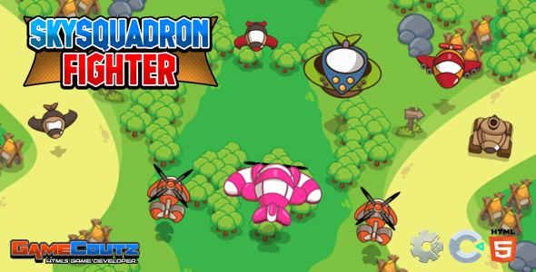 Sky Squadron Fighter - Construct Game