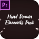 Hand Drawn Elements Pack MOGRT - VideoHive Item for Sale