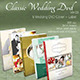 Classic Wedding Dvd ver03 - GraphicRiver Item for Sale