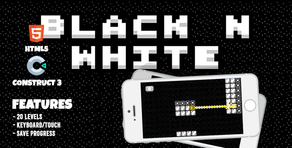 Black n White Hookshot HTML5 Game