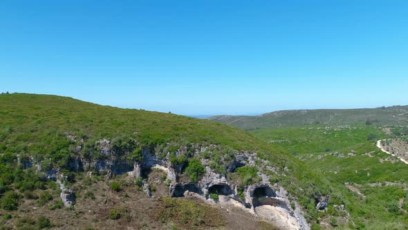 Prehistoric Cavern on Mountain