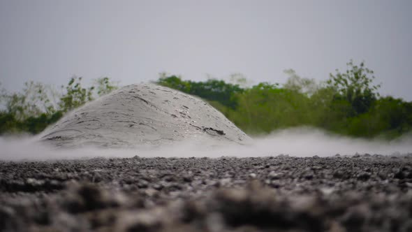 Mud Volcano Bledug Kuwu, Indonesia