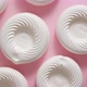 Empty Meringue Nests Placed on a Pink Background - VideoHive Item for Sale
