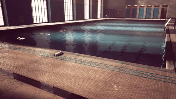 Empty Swiming Pool for Competition alt