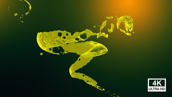 Twisted Olive Oil Splash V3 4K alt