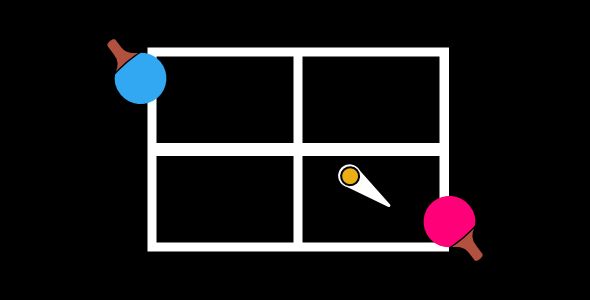 Mini Pong| Two Player Game |  Html5 Game | Construct 2/3