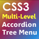 CSS3 Multi Level  Accordion and Tree Menu - CodeCanyon Item for Sale