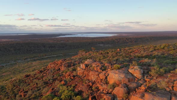 Jimberlana Hill, Norseman, Western Australia 4K Aerial Drone