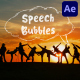 Scribble Speech Bubbles Titles for After Effects - VideoHive Item for Sale