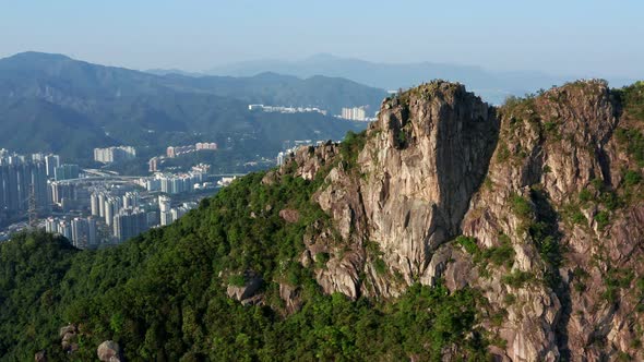 Lion rock mountain