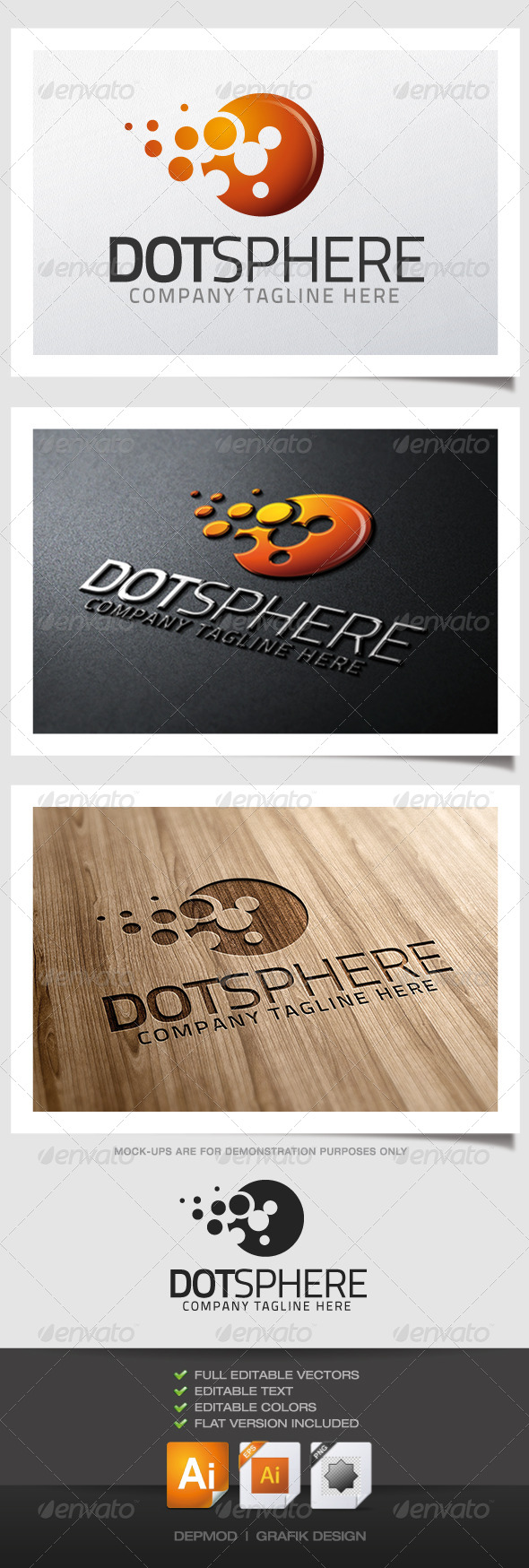 Dot Sphere Logo