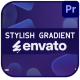Stylish Gradient Typography for Premiere Pro - VideoHive Item for Sale