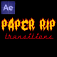 PAPER RIP Transitions - VideoHive Item for Sale