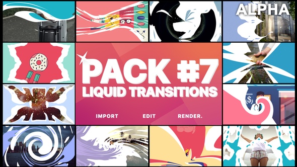 Liquid Transitions Pack 07 | Motion Graphics Pack