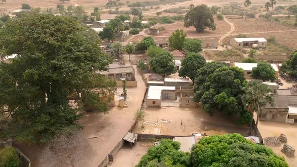 Senegal traditional village