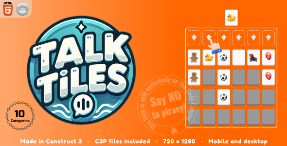 Talk Tiles - HTML5 Casual Game