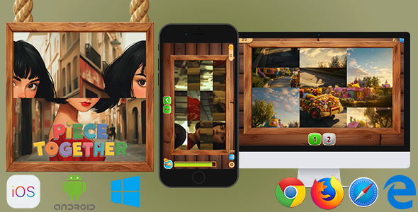 Piece Together - HTML5 Game (Phaser 3)
