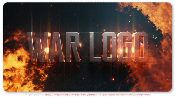 War Title Logo