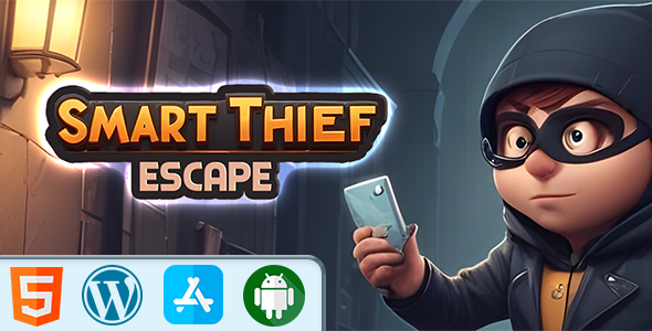 Smart Thief Escape Game - HTML5 Construct3 Game