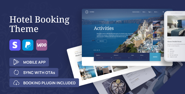 Hotel Booking WordPress Theme - Luviana