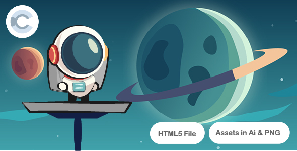 Astronaut Adventure | Endless | Construct 3