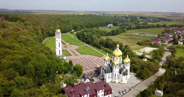 Zarvanytsia Spiritual Center of the Greek Catholic Church in Ternopil Region Ukraine