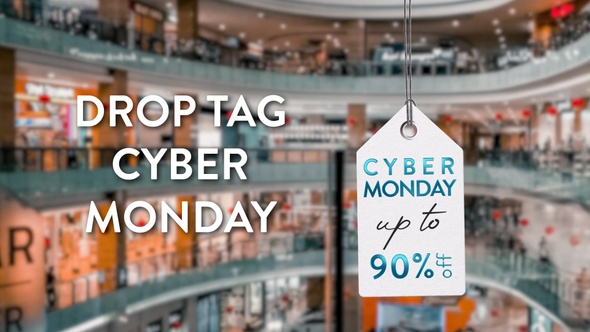 Drop Tag Cyber Monday