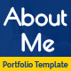 AboutMe - Personal Portfolio Resume HTML Template - ThemeForest Item for Sale