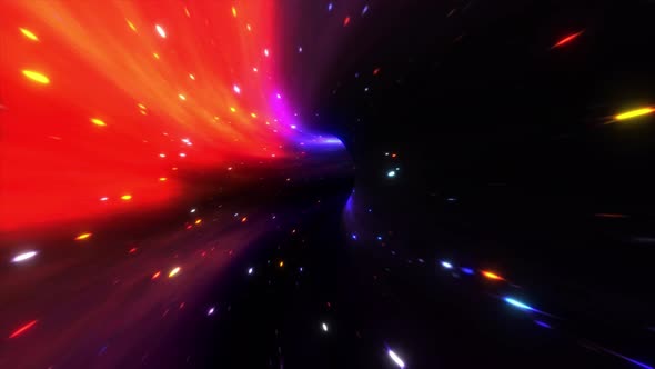 Abstract Energy Tunnel in Space