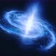 Fly through stars in the gas cloud. Cosmic nebula in the form of the spiral. - VideoHive Item for Sale