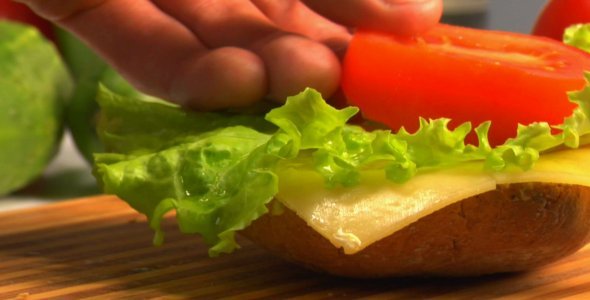 Home Made Vegetarian Sandwich Recipe