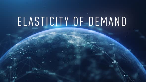 Global Abstract Cyber Earth Elasticity Of Demand