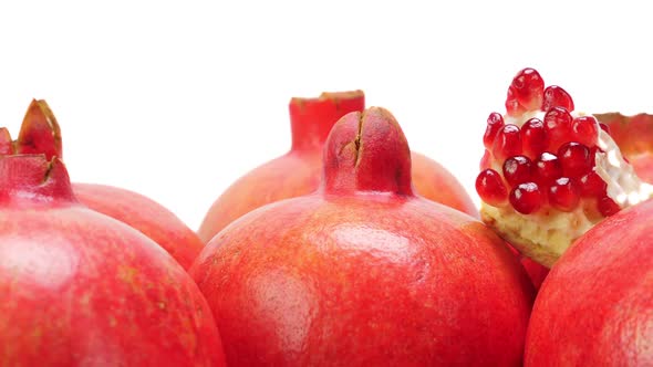 Red Ripe Whole Pomegranates