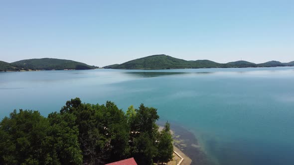 Lake Aerial View