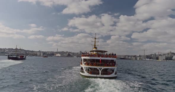 Istanbul Bosphorus And Ferry 5