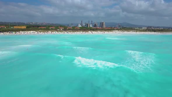 Incredibly Beautiful Calm Sea with Lots of Clouds alt
