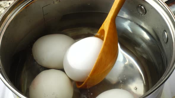 Eggs Cook in a Pan 3