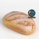 Homemade rustic bread 2 - 3DOcean Item for Sale