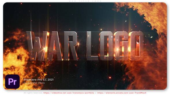 War Title Logo