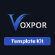 Voxpor - Business & Finance Startup Elementor Template kit - ThemeForest Item for Sale