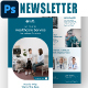 Healthcare Service Email Newsletter PSD Template - GraphicRiver Item for Sale