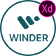 Winder –Listing Auction App Adobe XD UI Template - ThemeForest Item for Sale