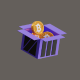 3D Animation of Bitcoin Box Gift - VideoHive Item for Sale
