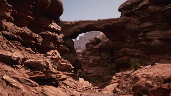 Red Stone Arch in Grand Canyon Park